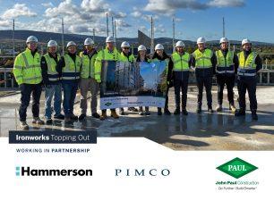 The Ironworks Topping Out